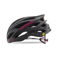 Giro Sonnet MIPS Womens Cycling Helmet Matte Black/Bright Pink Medium (55-59 cm) - B01LKXTFL0
